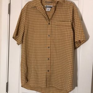 Yellow Plaid Button Down